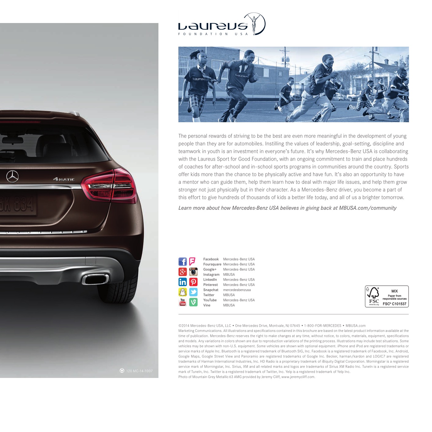 2015 Mercedes-Benz GLA-Class Brochure Page 7